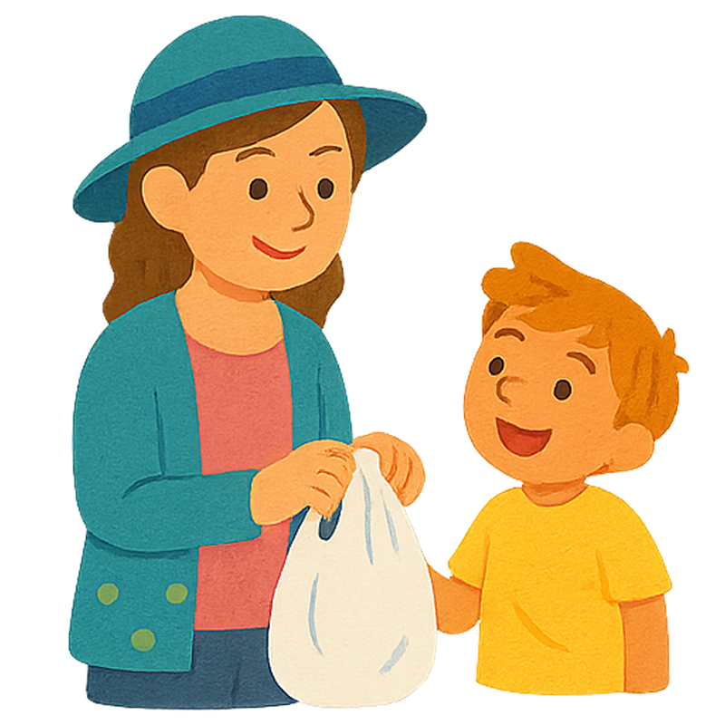 ぼくの　ひみつの　マント ページ 1